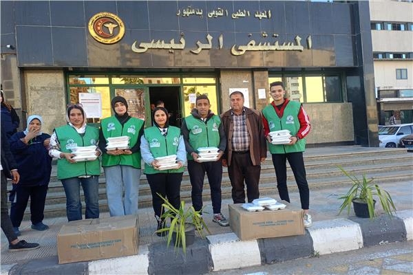 ملابس ووجبات جاهزة من التحالف الوطني لأهالي دمنهور