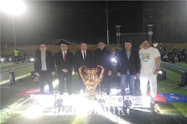 بحضور إبراهيم نور الدين.. فوز فريق بكار بكأس الدورة الرمضانية بالقناطر