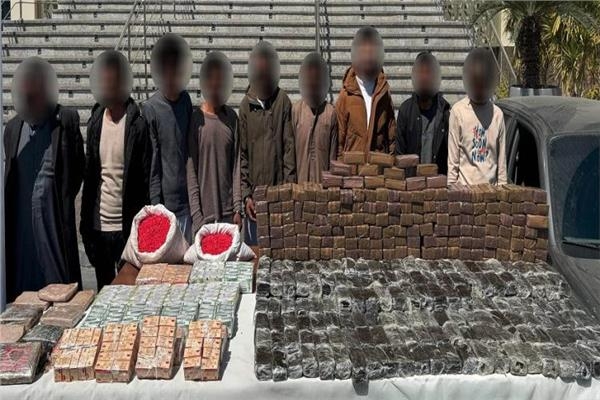 قيمتها 80 مليون جنيه.. ضبط نصف طن مخدرات في 3 محافظات