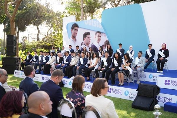 المجلس الثقافي البريطاني وبيرسون يكرمان الطلاب الأفضل أداء خلال حفل جوائز بيرسون للمتميزين في مصر للعام الحالي