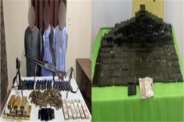 مصرع 3 عناصر شديدة الخطورة وضبط مخدرات قيمتها 24 مليون جنيه