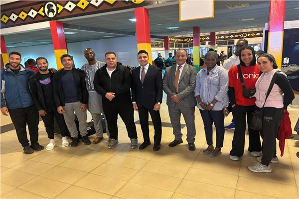 منتخب مصر يصل غينيا للمشاركة في البطولة الأفريقية للسامبو