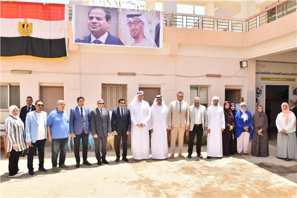 "مؤسسة زايد العليا " تواصل جولتها التفقدية لمراكز التخاطب لأصحاب الهمم في المحافظات المصرية