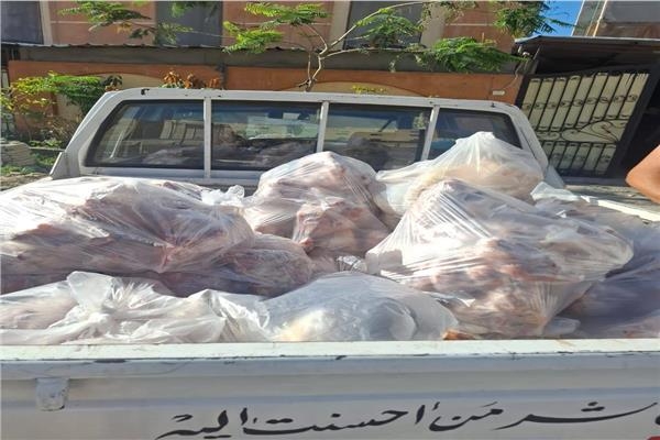ضبط طن لحوم ودواجن فاسدة بدمياط