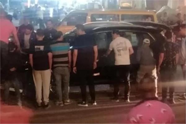 إصابة 4 مواطنين في تصادم سيارتين بالمحلة الكبرى
