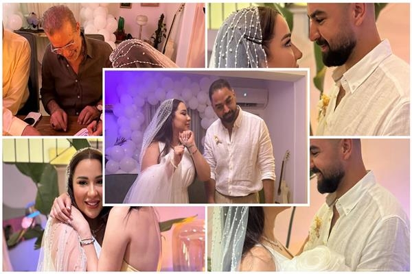 أول تعليق من أسما شريف منير بعد زواجها الثالث