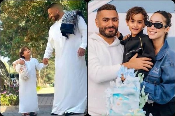 تامر حسني يتحدث عن مرض ابنه ويعتذر لـمحمد شاهين