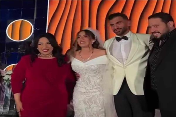 بحفل زفاف منة القيعي.. أول ظهور لـ شيماء سيف مع زوجها بعد جدل انفصالهما