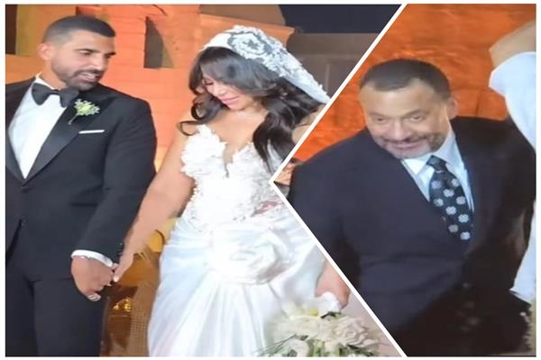 الصور الاولي من حفل زفاف أبنة ماجد المصري