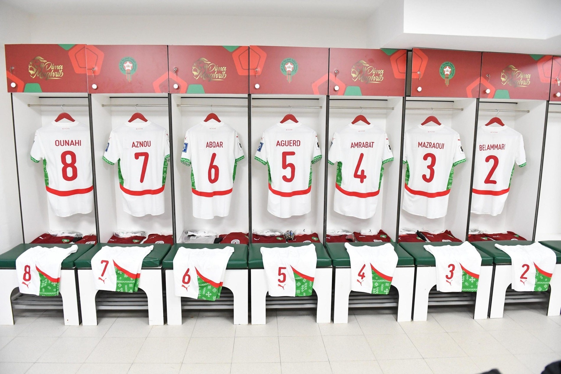التشكيلة الرسمية للمنتخب الوطني المغربي لمواجهة تنزانيا