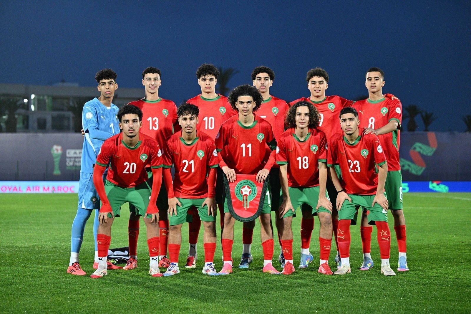 نجم المنتخب المغربي تحت 17 عاما على ردار برشلونة وباريس سان جيرمان
