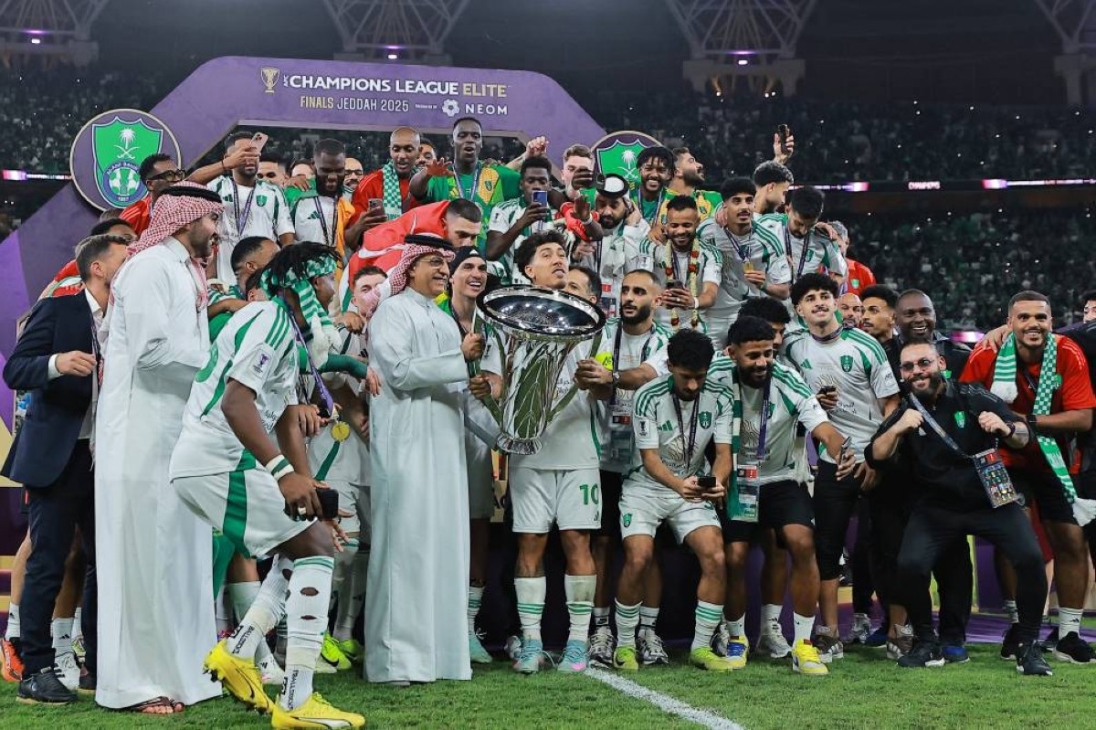 أهلي جدة يتوج بطلا بدوي آسيا للنخبة للمرة الأولى في تاريخه