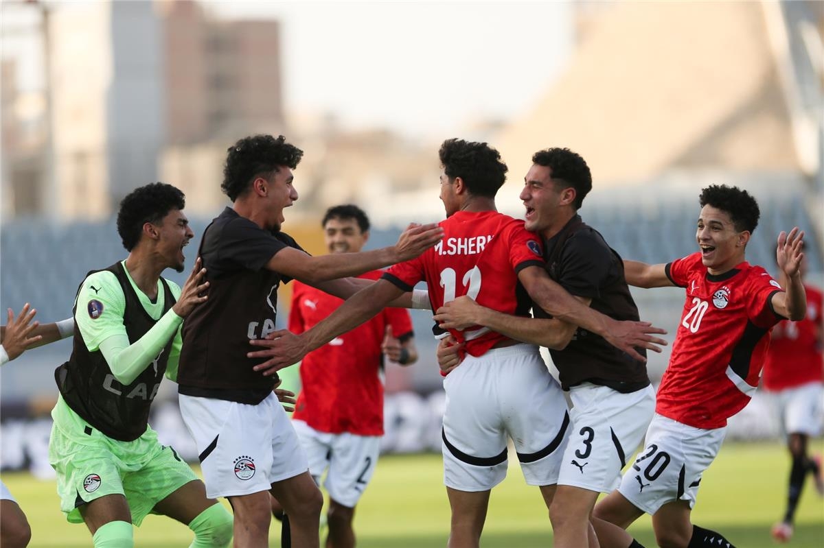 مصر تفك شفرة غانا بركلات الترجيح وتمر إلى نصف نهائي الكان لمواحهة الأشبال