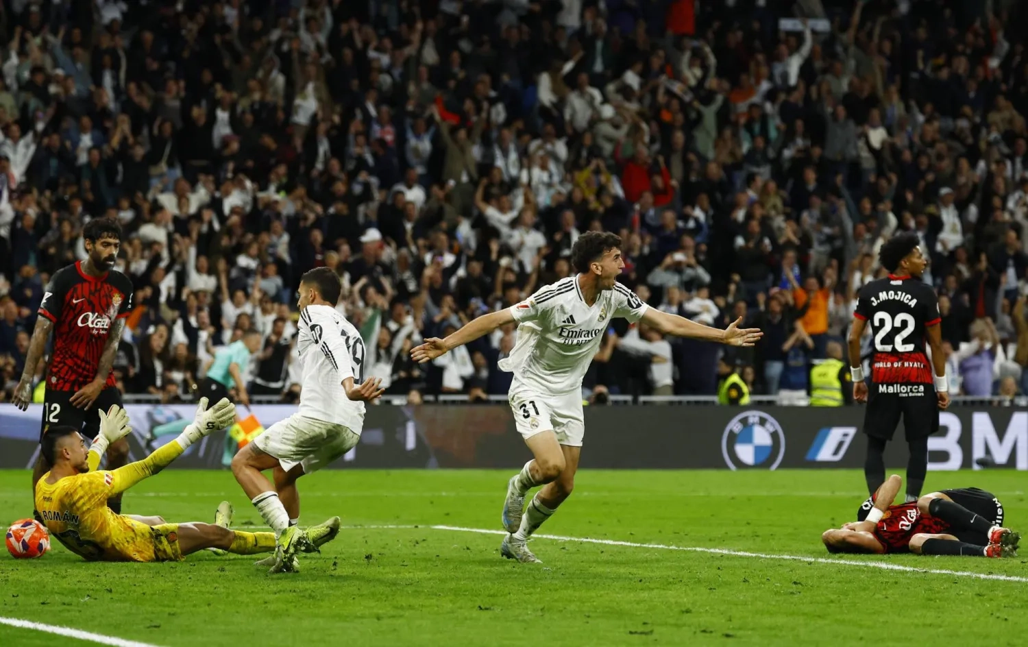 ريال مدريد يفقد البوصلة وينتعش بهدف قاتل في الرمق الأخير أمام مايوركا