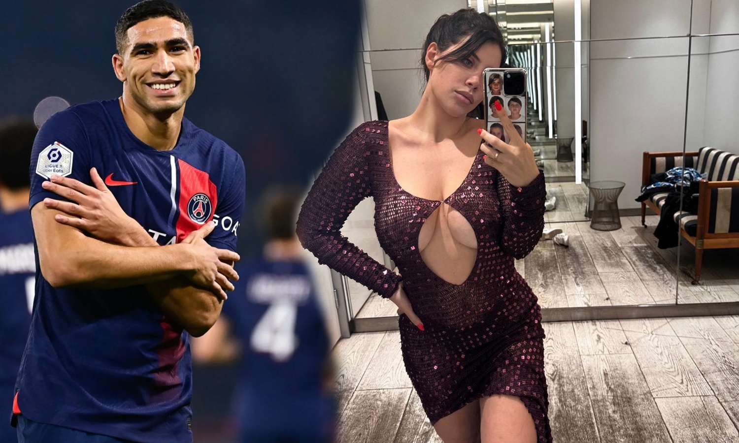 علاقة محتملة بين أشرف حكيمي وواندا نارا تُشعل الجدل.. فهل يعيد التاريخ نفسه؟