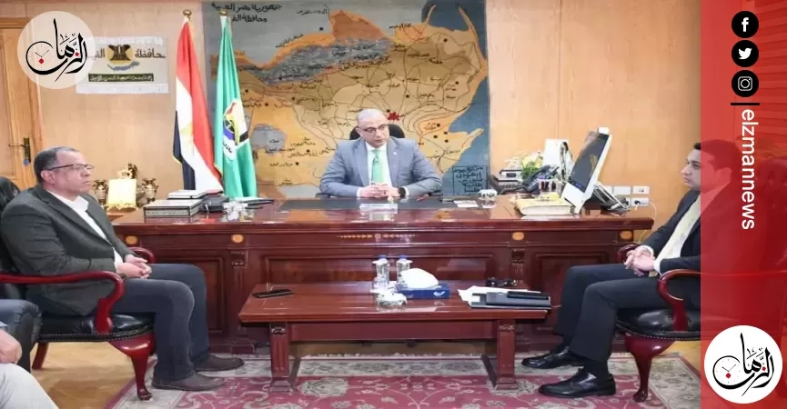 محافظ الفيوم يتابع مستجدات تنفيذ مسار القطار الكهربائي السريع بالمحافظة