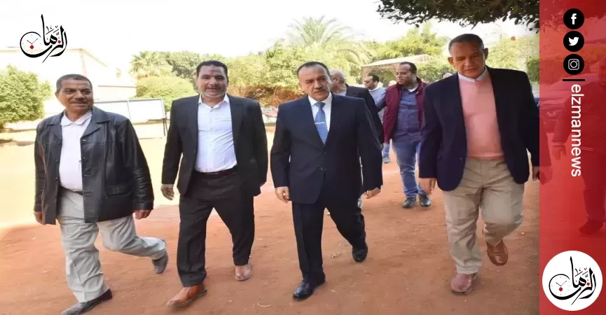 محافظ أسيوط يتفقد ورش مدرسة أسيوط الثانوية الميكانيكية لمتابعة التدريب على الأعمال الحرفية