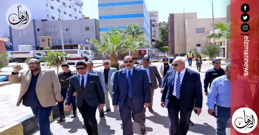 محافظ سوهاج يتابع استعدادات شركة مياه الشرب والصرف الصحى وجاهزية غرفة العمليات والطوارئ