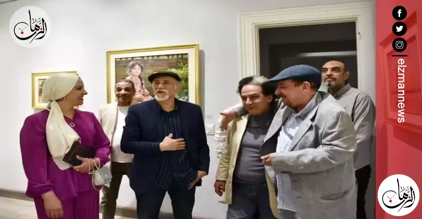 افتتاح معرض عادل ثروت بجاليري الزمالك