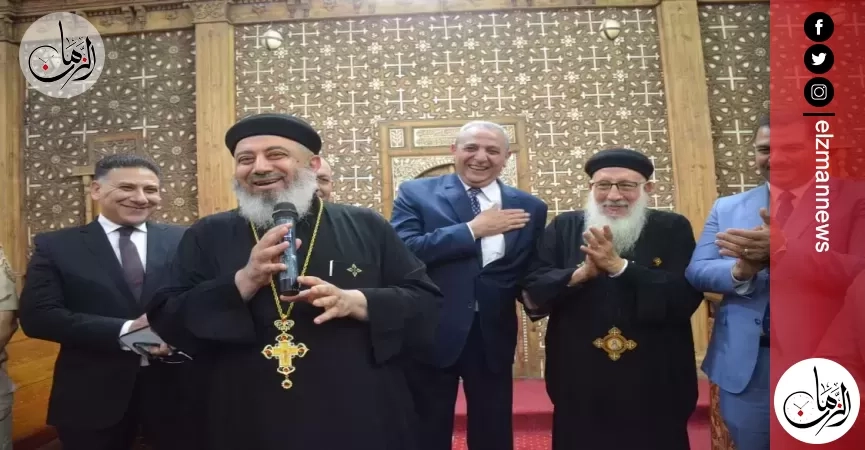 محافظ الغربية يهنئ أقباط المحلة وسمنود بعيد القيامة