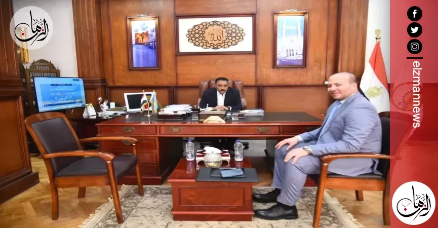 محافظ مطروح يستقبل وكيل وزارة الصحة
