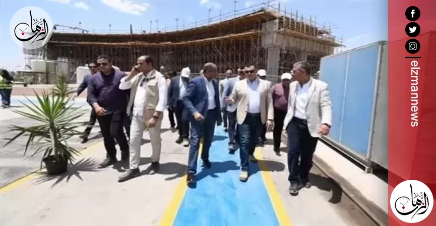 وزير الإسكان يتفقد مشروع المرحلة الثانية لمأخذ المياه العكرة بالمعادي