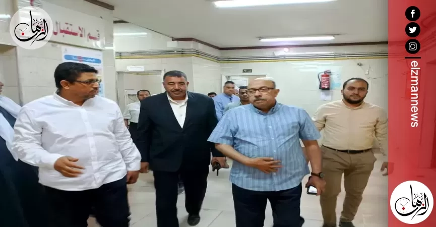 محافظ أسيوط يوجه بتقديم الرعاية الصحية الكاملة لمصابي حادث انقلاب سيارة تقل عمال بطريق العقال القبلي بالبداري