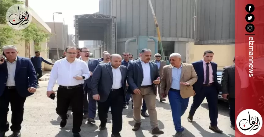 محافظ الشرقية يتفقد صوامع الغلال المعدنية ومطحن عرابي بمدينة الزقازيق