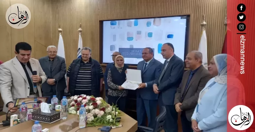 رئيس البحوث الزراعية يكرم باحثين وقاية النبات