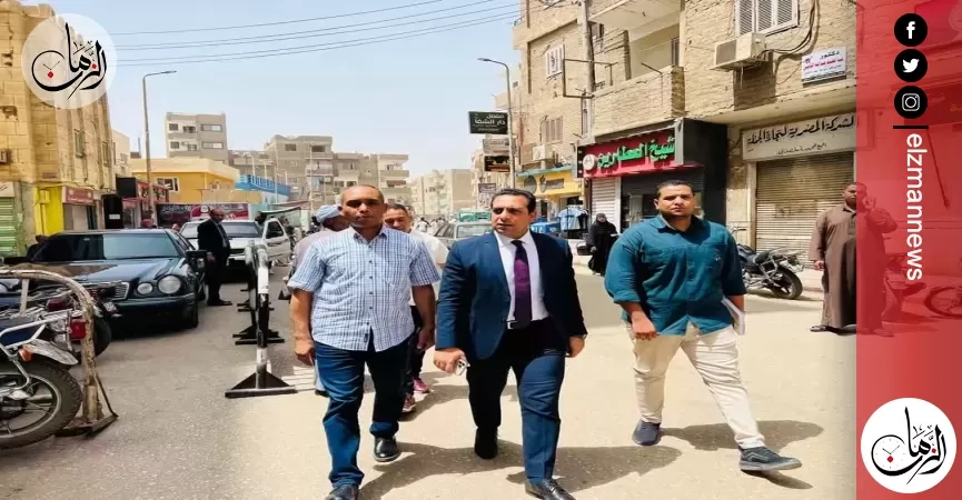 نائب محافظ قنا في جولة ميدانية بنقادة لمتابعة الخدمات والتقنين ودعم الحرف التراثية