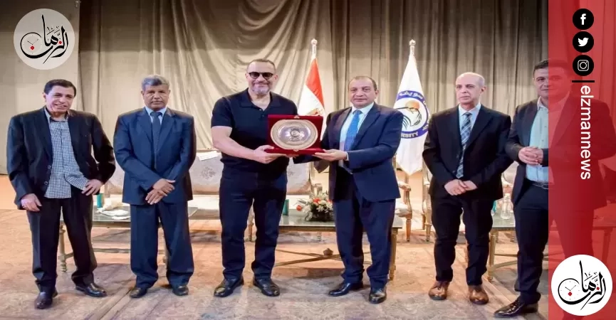 تكريم الدكتور منصور حسن خلال فعاليات ندوة ' رد الجميل' بحضور الفنان ماجد المصري