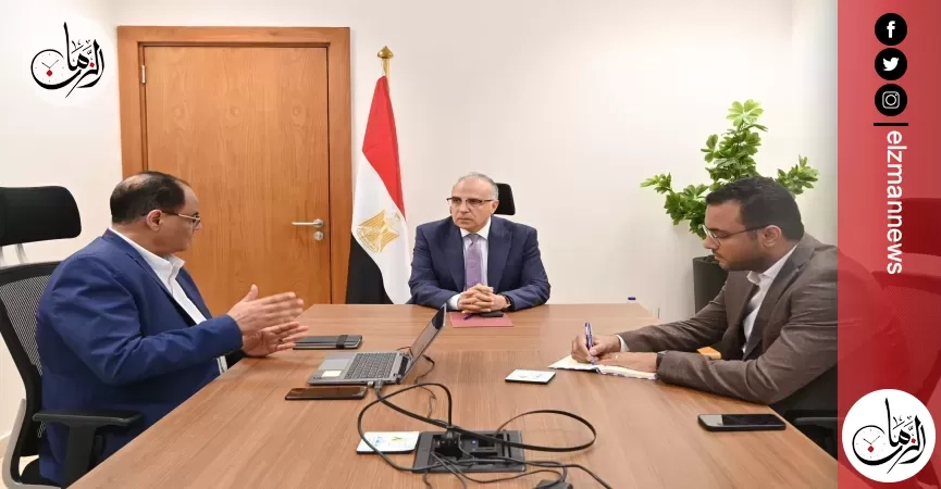 وزير الري يتابع إزالة التعديات على المجاري المائية