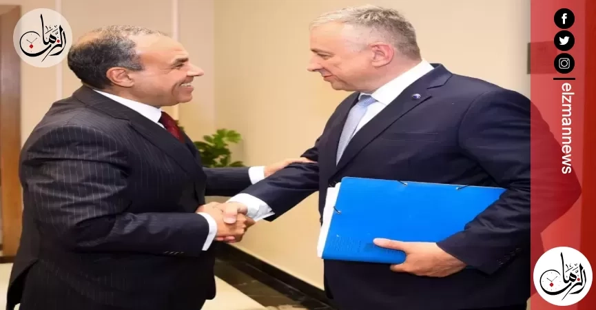 وزير الخارجية يستقبل المفوض الأوروبي للشراكات الدولية وزير الخارجية والهجرة يستقبل المفوض الأوروبي للشراكات الدولية