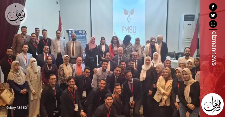 كلية الطب البشري " جامعة بني سويف" تنُظم المؤتمر العلمي الطلابي الأول بالتعاون مع نقابة الأطباء