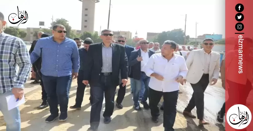 محافظ الجيزة: رفع كفاءة وصيانة كوبري البليدة بمركز العياط لتحسين عوامل الأمان والسلامة