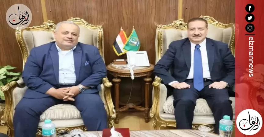 محافظ المنوفية يلتقى وفد الحملة القومية للكشف المبكر عن الأورام السرطانية 'من بدري أمان'