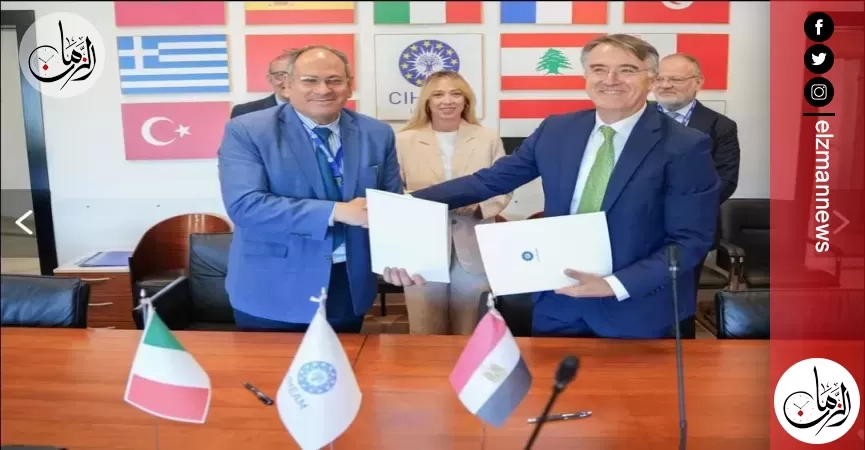البحوث الزراعية وسيام باري يوقعان مذكرة تفاهم لتنمية قدرات ومهارات الباحثين المصريين