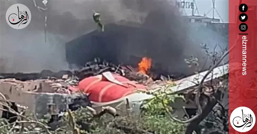 وزير الطيران الهندي يعرب عن صدمته إزاء تحطم طائرة بولاية جوجارات