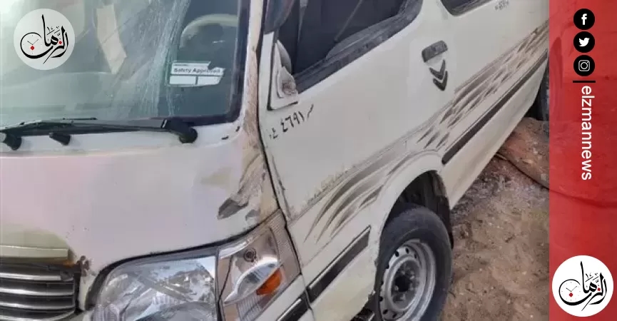 المنوفية.. السرعة الزائدة تودي بحياة سيدة وتصيب 7 في انقلاب ميكروباص بترعة الأخماس في السادات