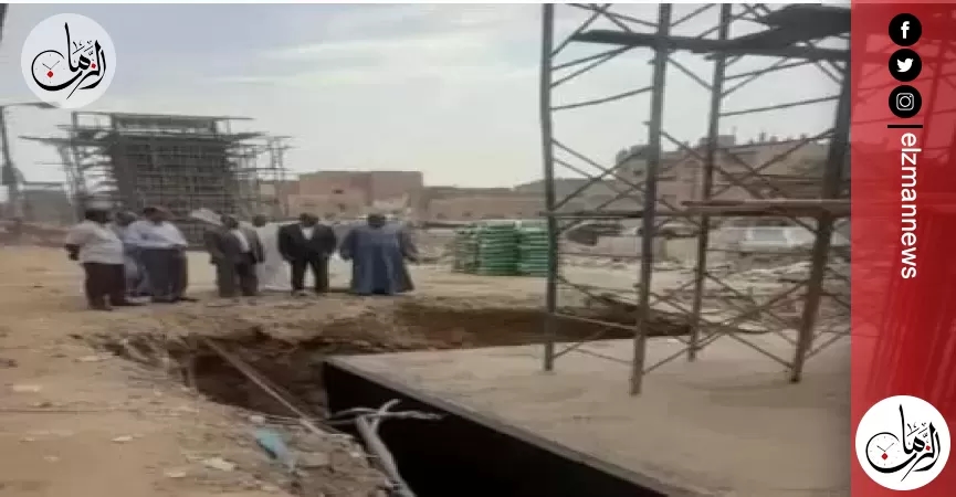 هيئة الطرق والكباري ترد على شائعة توقف العمل بكوبري الميمون ببني سويف
