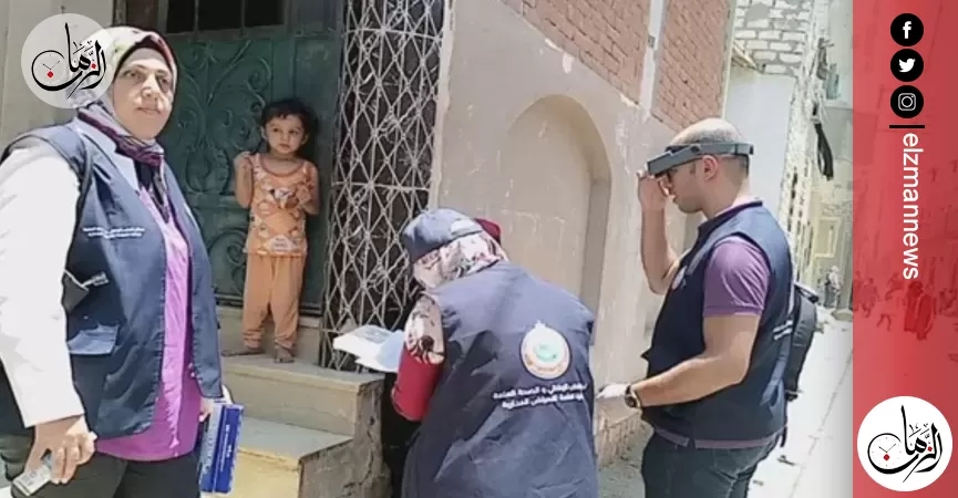 فحص 18 ألف مواطن في المسح الميداني لمرض التراكوما بالفيوم وبني سويف