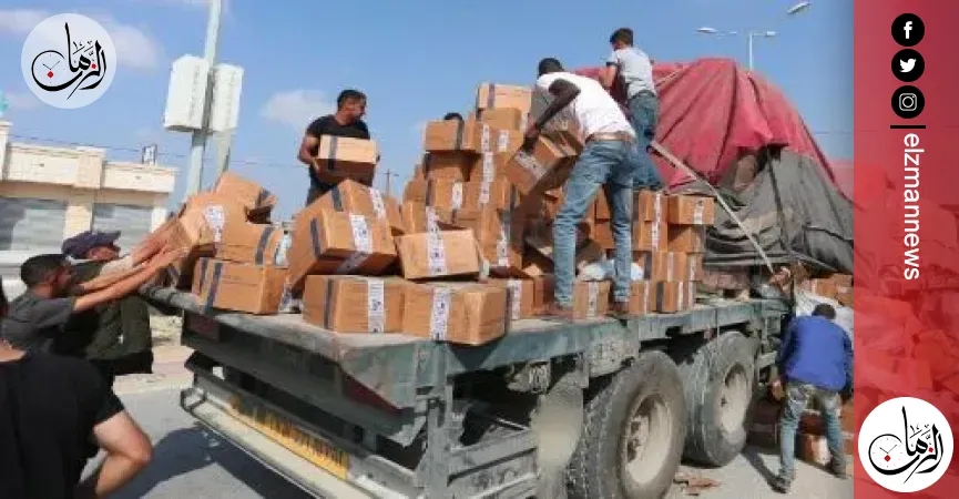 الأردن يدين تجدد الهجمات على قوافل المساعدات المتجهة إلى غزة