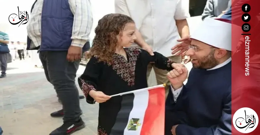 وزير الأوقاف ومحافظ الوادي الجديد يشهدان صلاة الجمعة بمسجد التعمير