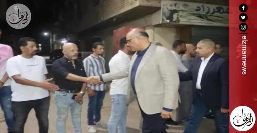 محافظ القليوبية يقدم واجب العزاء لأسر ضحايا حريق القناطر الخيرية