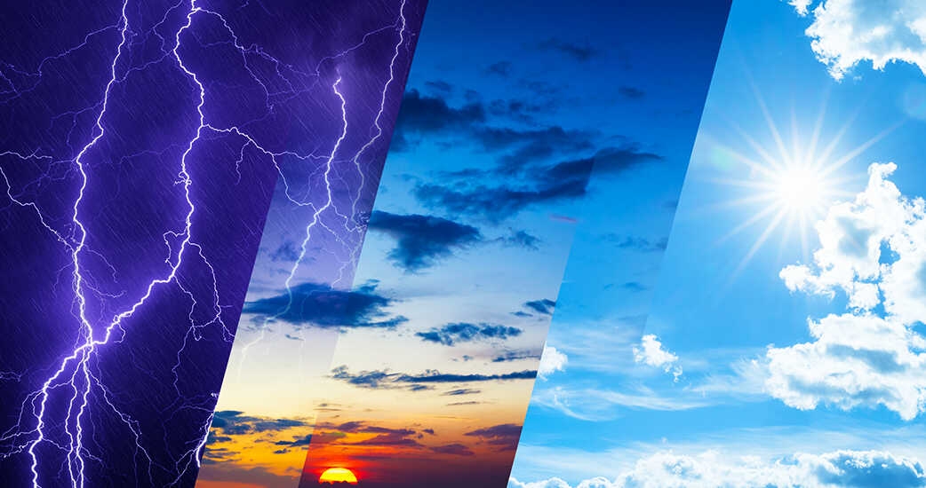 حالة الطقس بالمغرب ليوم الجمعة 25 أبريل: زخات رعدية وحرارة مرتفعة