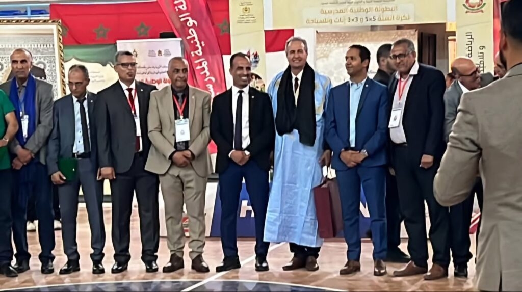 العيون ….اختتام منافسات البطولة الوطنية المدرسية لكرة السلة 55 إناث وكرة السلة 33 إناث والسباحة.