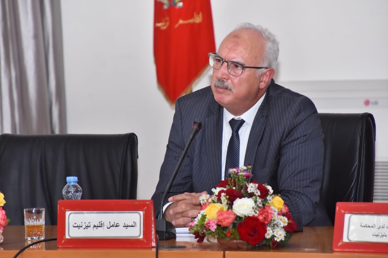 عامل إقليم تزنيت عبد الرحمن الجوهري في لقاء تواصلي مع مهنيي قطاع الصحافة والإعلام