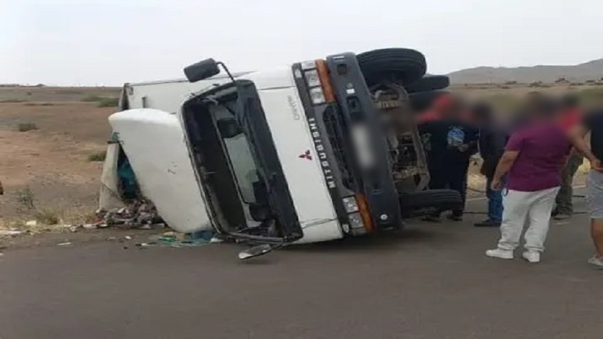استنفار كبير إثر انقلاب شاحنة محملة بكميات كبيرة من الخمور