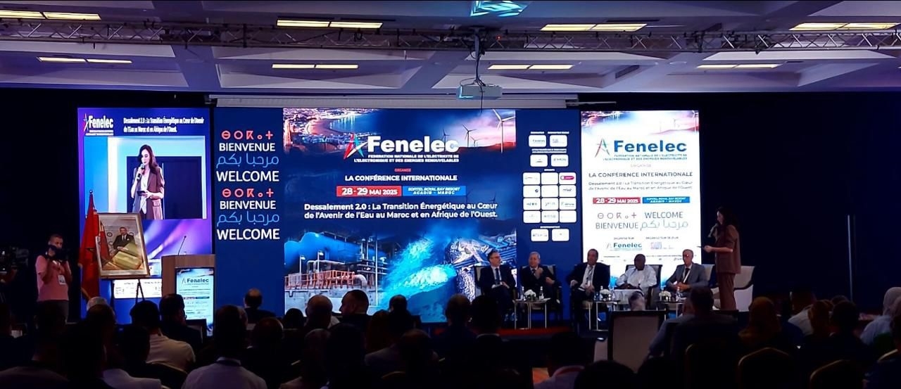 أكادير تحتضن مؤتمرًا دوليًا حول تحلية المياه والانتقال الطاقي بمشاركة مسؤولين من المغرب وغرب إفريقيا
