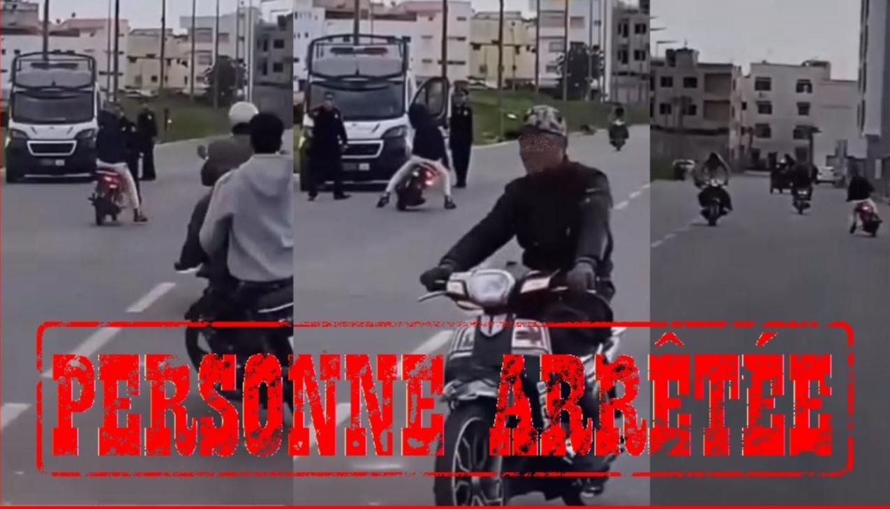 الأمن بسلا يوقف 6 أشخاص بينهم قاصرون لعدم الامتثال والسياقة المتهورة
